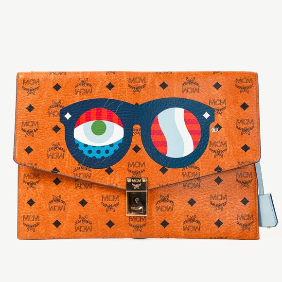 MCM X Craig & Karl 2013 Eyes On The Horizon Monogram Portfolio Case - Picture 1 of 11